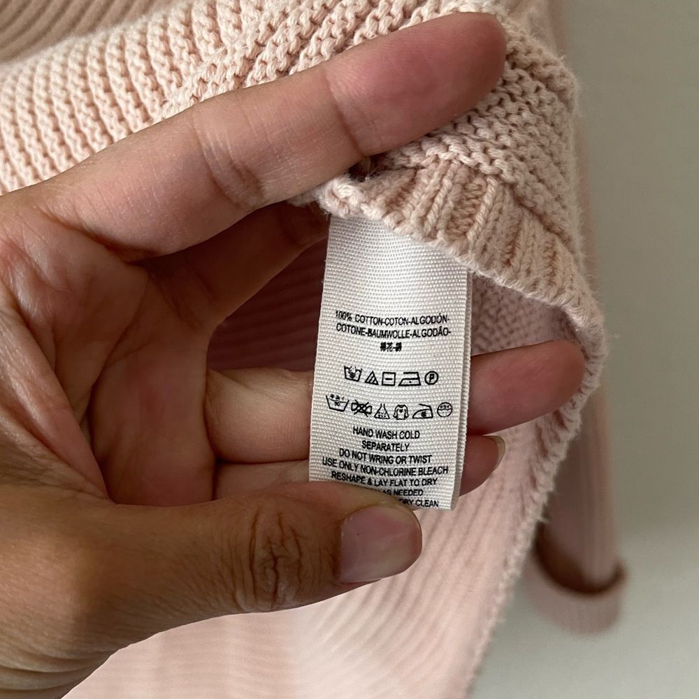 Free people thick knit oversized sweater - Picture 5 of 6